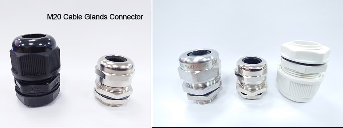 Conector tipo prensa-cabo M20