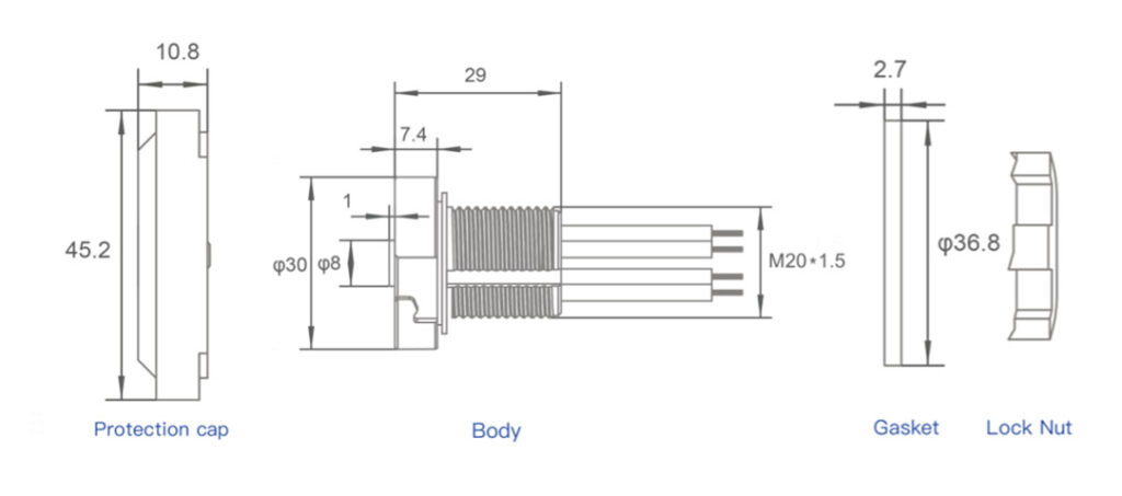 notch Design zhaga socket