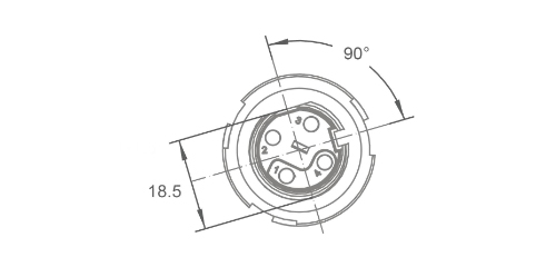 zhaga socket head scheme size