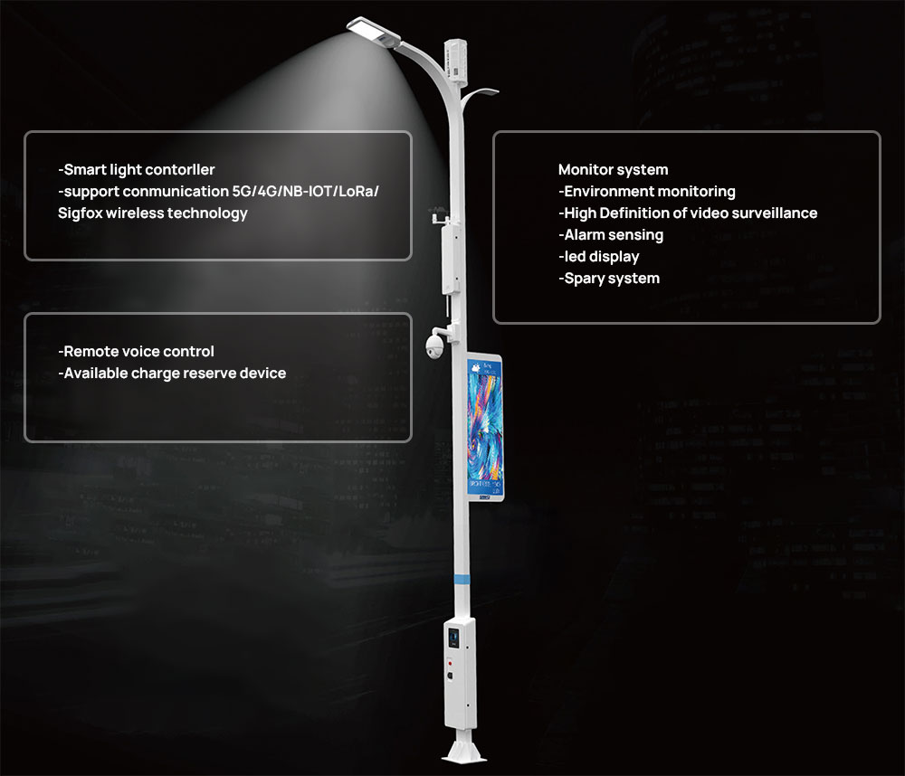 Smart street light Pole Systme UM9900