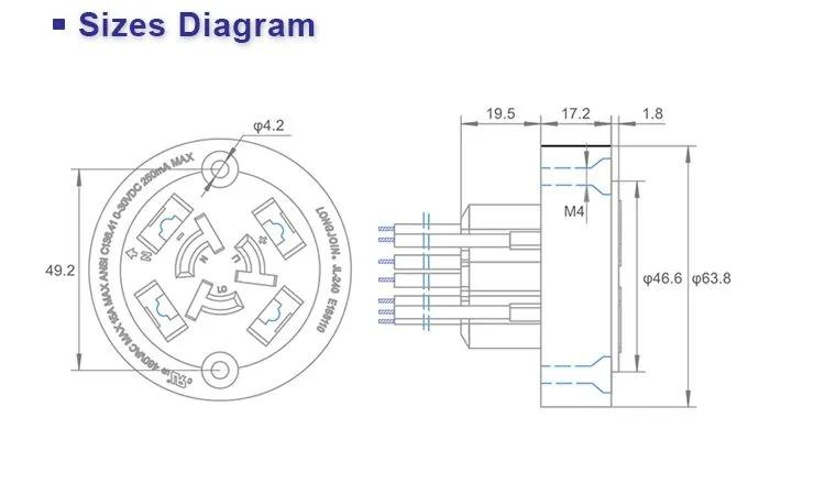 CE listed Photocontrol Receptacle