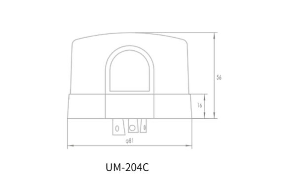 120-277VAC UM Series 204C Photo Control - Image 5