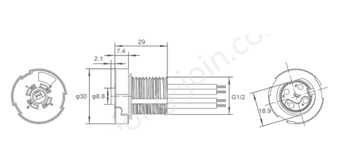 JL-700Mk401 JL-700Mk402 Z10 Key A Receptacle wiring