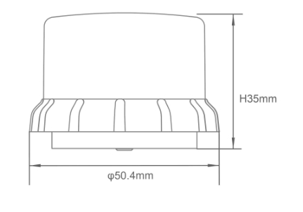 JL-712B2 zhaga controller bluetooth size