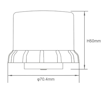 JL-712G3L zhaga sensor size