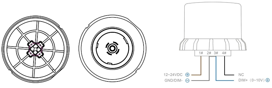 JL-712G3L zhaga sensor with size