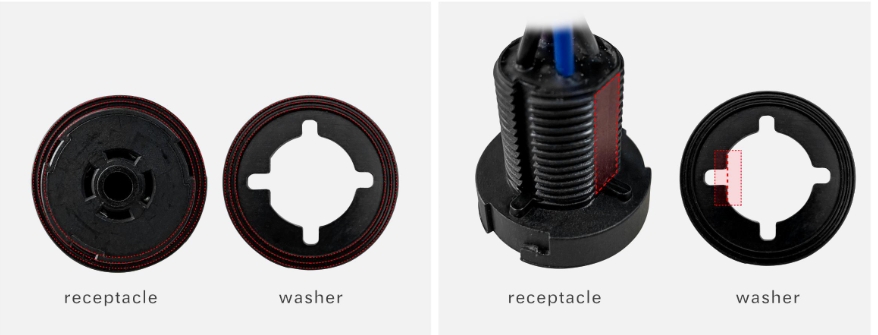 zhaga socket and washer