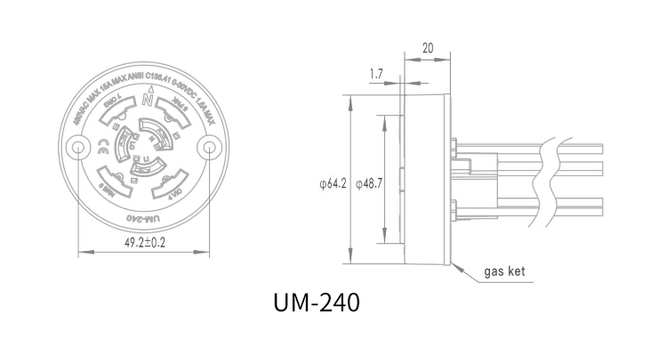 UM-240 size