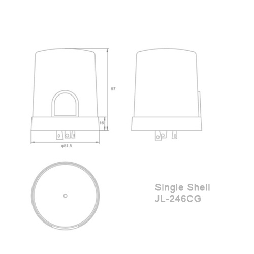 Single Shell JL-246CG