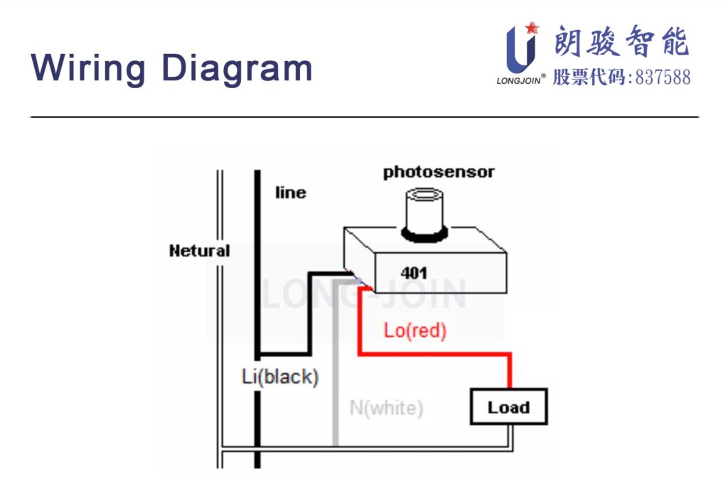 Wire-in Photoelectric Switch