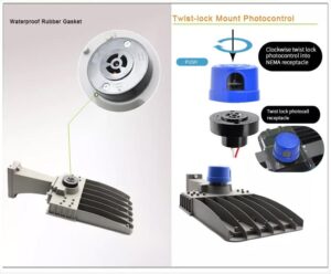 twist lock photocontrol mount