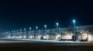 UK style photocell for warehouse