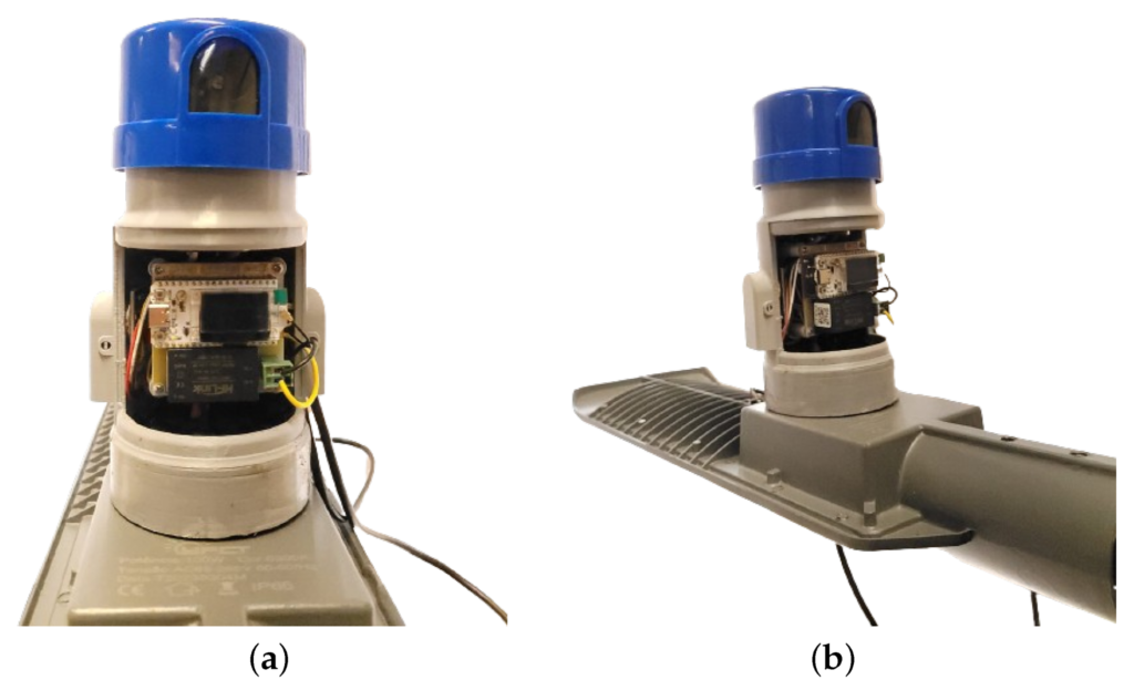 smart lighting controller in street light