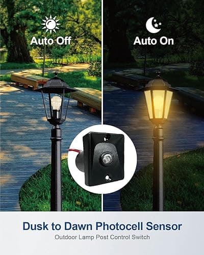 dusk to dawn photocell 103 series