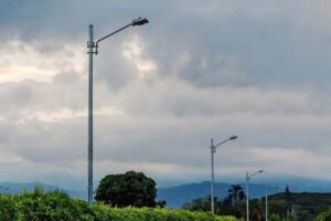 highway lighting system with photocell01