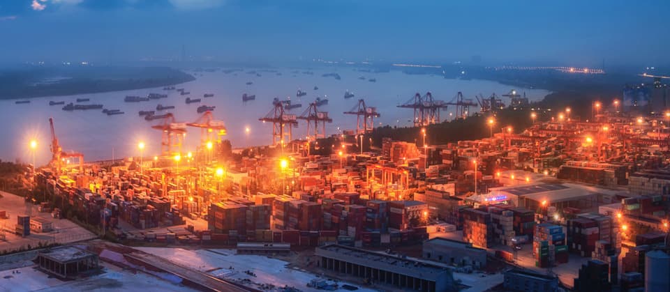 coastal projects linghting at night