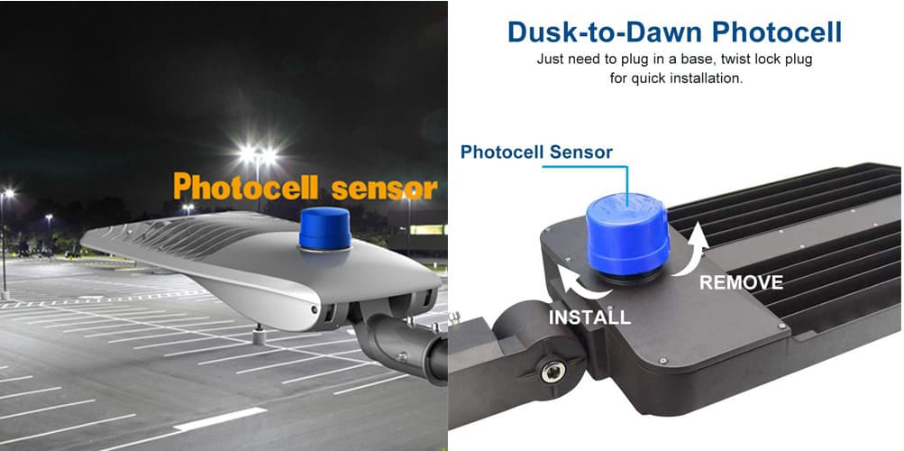 parking lot street light photocell