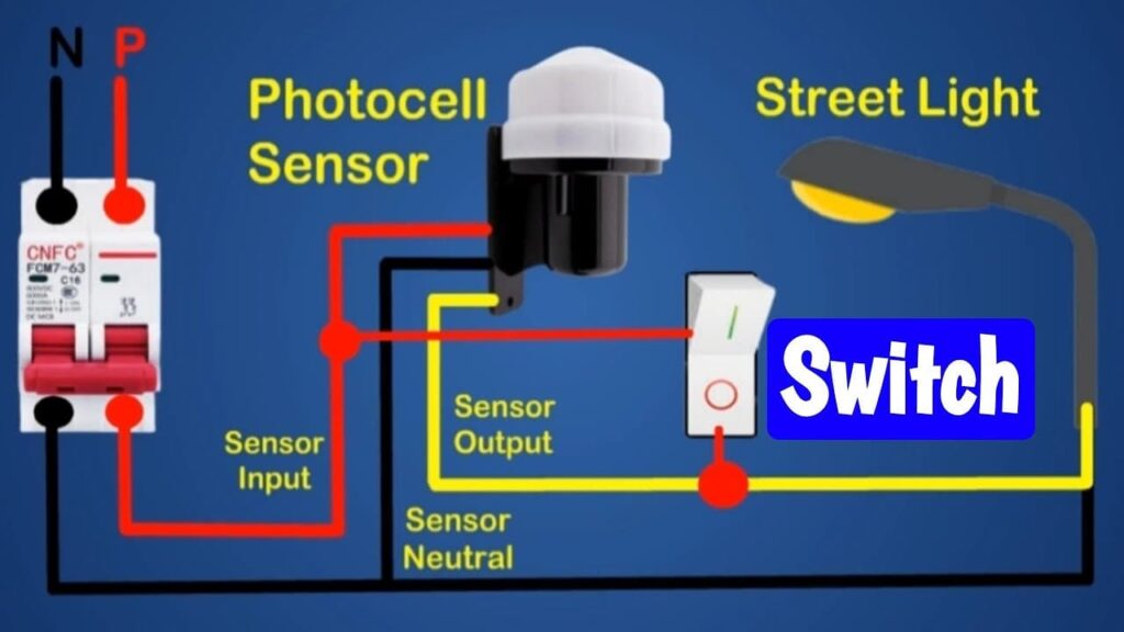 photocell wiring diagram
