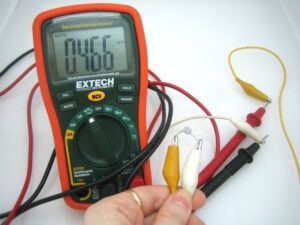 multimeter device for test photocontrol