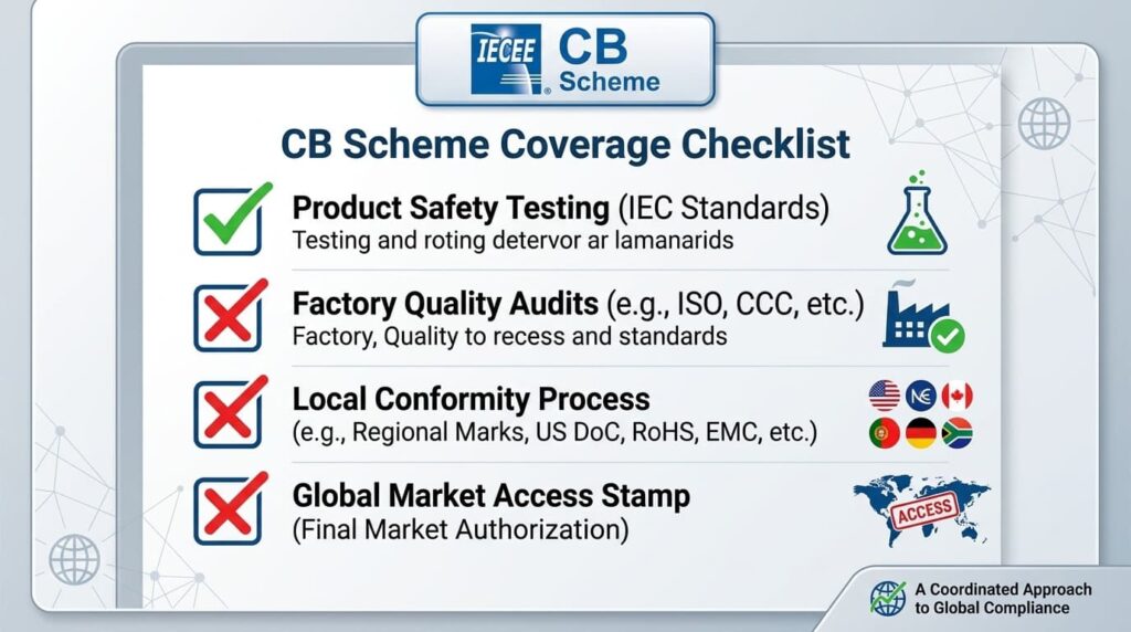 cb scheme coverage checklist