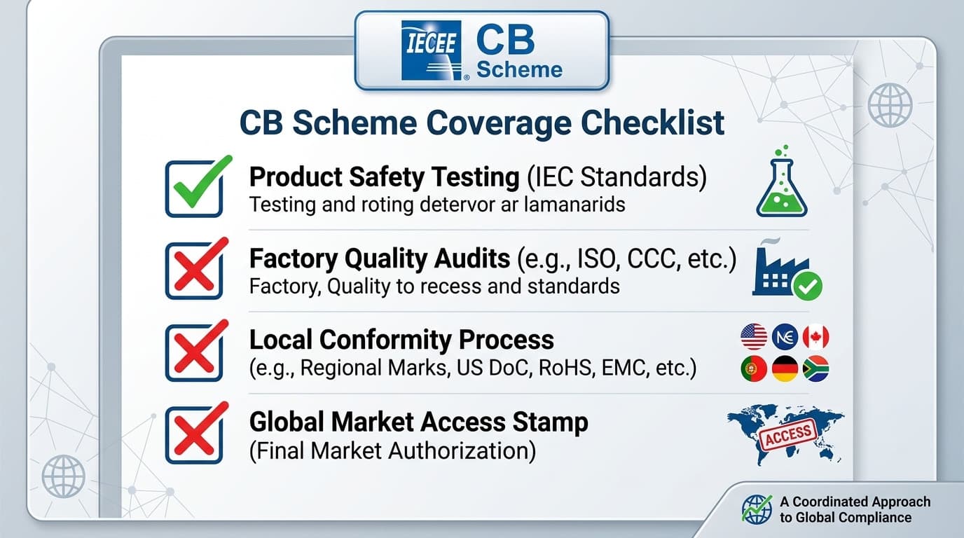 cb scheme coverage checklist
