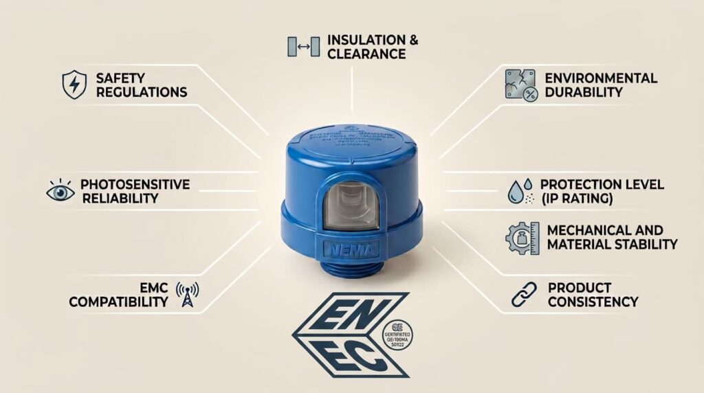 enec certification longjoin photocell
