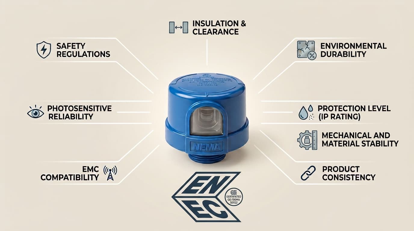 enec certification longjoin photocell