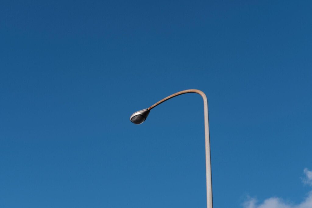 high mast light with photocell