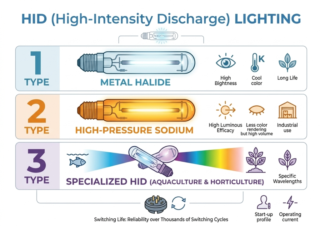 high intesity discharge lightign