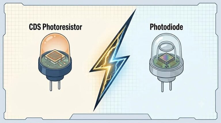 cds photoresistor vs photodiode phototransistor