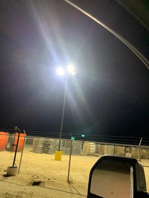 high mast led type floodlight